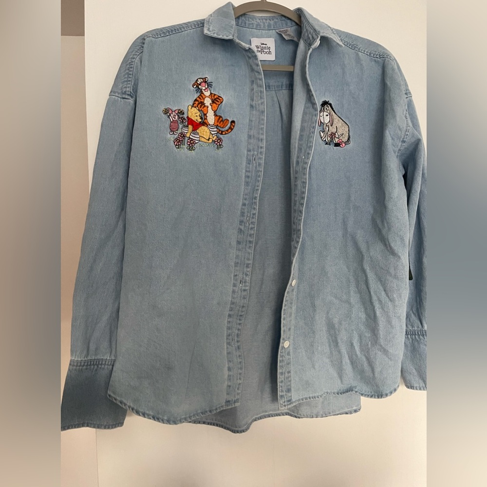 Winnie the Pooh Embroidered Shirt